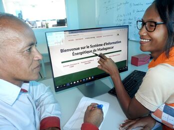 The energy information system enables access to valid data about the energy market in Madagascar.