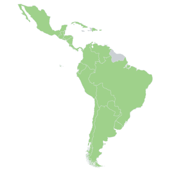 Mapa da América Latina