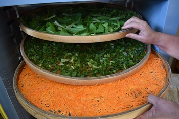 Preservation of vegetables by drying