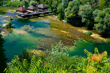 Landscape in Bosanska Krupa