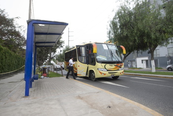 Servicio de transporte público de Trujillo © GIZ / Miguel Zamalloa