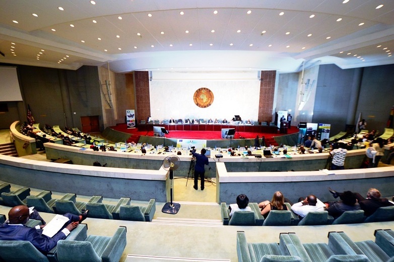Conference Hall at the ECOWAS Commission HQ in Abuja