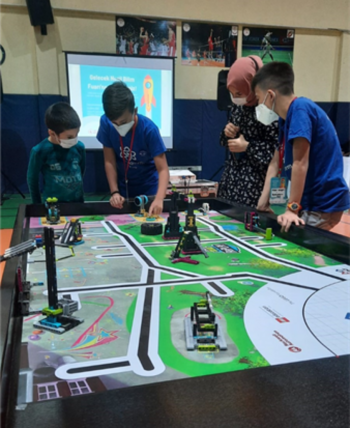 Lego Robotics and coding for social cohesion amongst Turkish host and Syrian refugee youth