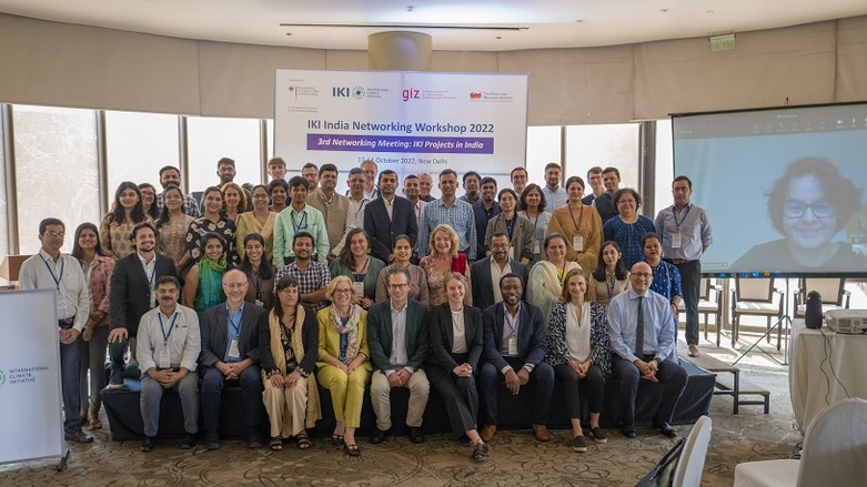 Group picture of the participants of the IKI India Networking Workshop 2022
