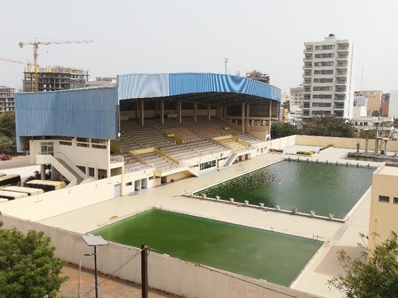 La piscine olympique de Dakar. Droits d’auteur : GIZ