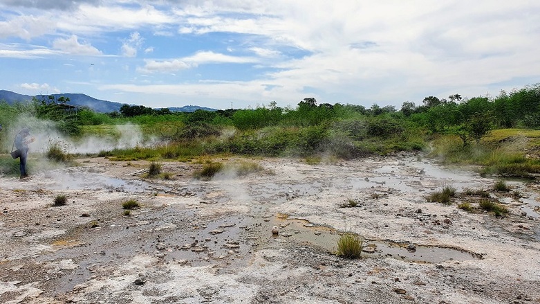 Fuentes termales en Honduras. Copyright: José Franklin Espinoza, Proyecto GEO II/GIZ.