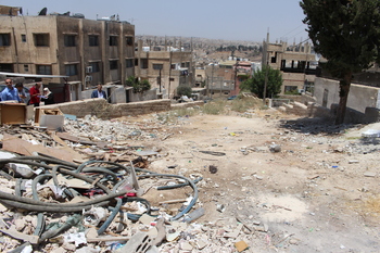 ILCA site in Al-Naser district before rehabilitation