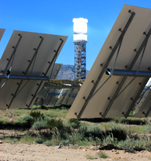 CSP-Anlage in Ivanpah, USA. © GIZ (Ute Thiermann)