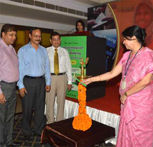 India. State-level Seminar on Mobile Banking organised by GIZ's Rural Financial Institutions Programme and NABARD © GIZ