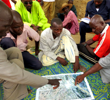 Niger. Risk analysis in the village of Dia Dia Kado. © GIZ