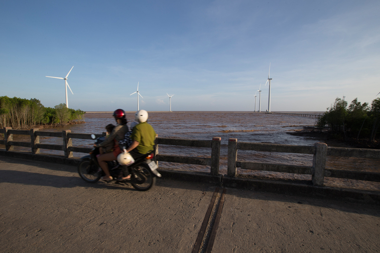 Viet Nam. Wind farm in Can Tho Province. © GIZ 