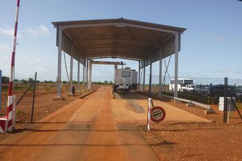 Trade for Development Fund. Border crossing between Mali and Senegal. © GIZ