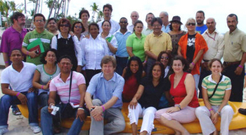 Das Team der deutschen Entwicklungszusammenarbeit  in der Dominikanischen Republik.© GTZ