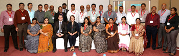 Participants of ALEP-Cycle 1 at the closing session held on 11 September 2014 in New Delhi