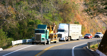 Mexico. Freight vehicle  © GIZ