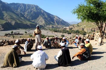 Pakistan. Involving the people in decision-making processes is an important step on the road towards democracy and peace in the FATA region. © GIZ