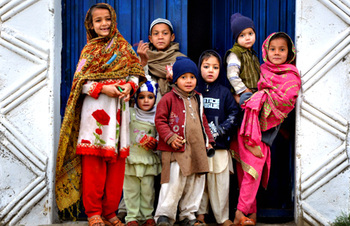Pakistan. Healthy, happy children – for a better future. © GIZ (Photo Shabbir Hussain Imam)