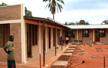 Rwanda: A newly constructed police station in Nyanza. © GIZ