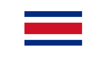 Costa Rice Flag 
